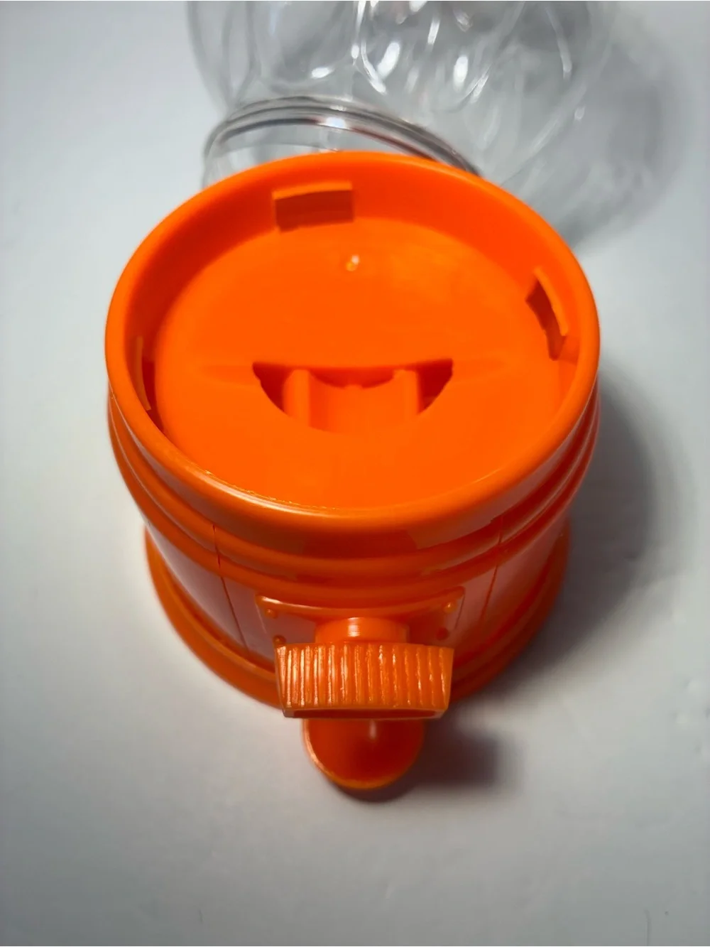 Halloween Pumpkin Candy Dispensers Set of 12 Orange Plastic Gumball Machines Par